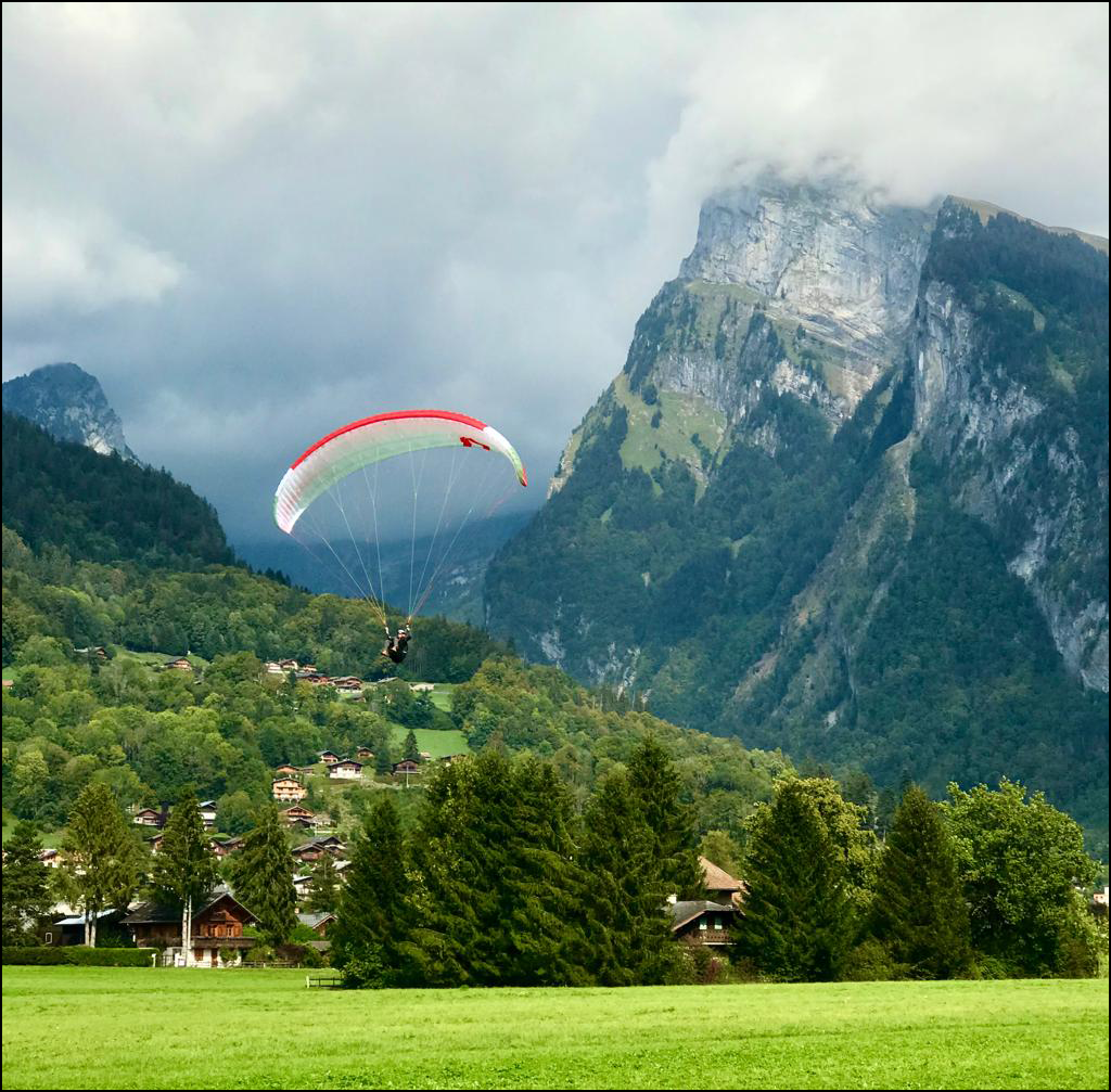 Jan Sikking in de landing bij Samoens