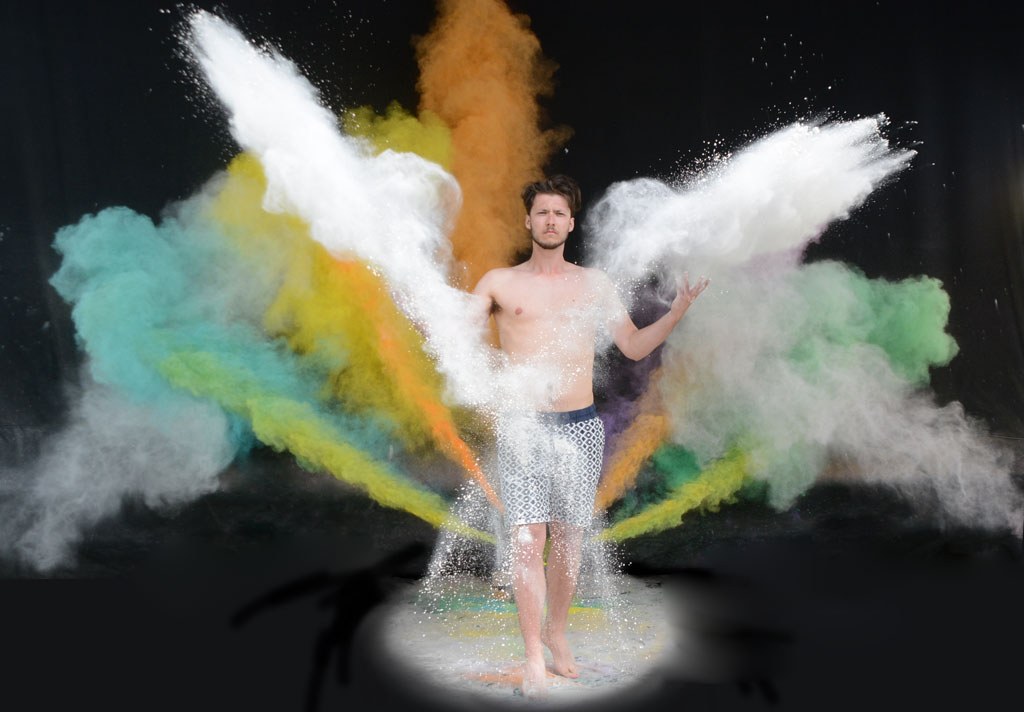 Meel fotografie met super men